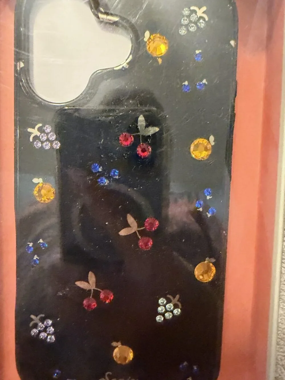 Sonix Iphone 17 Black Jeweled Phone Case New
